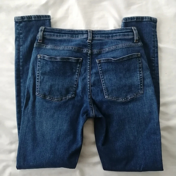 Acne Studios Skin 5 Skinny Jeans Dark Vintage Wash Blue Ankle Length 26 (2) - Picture 6 of 16